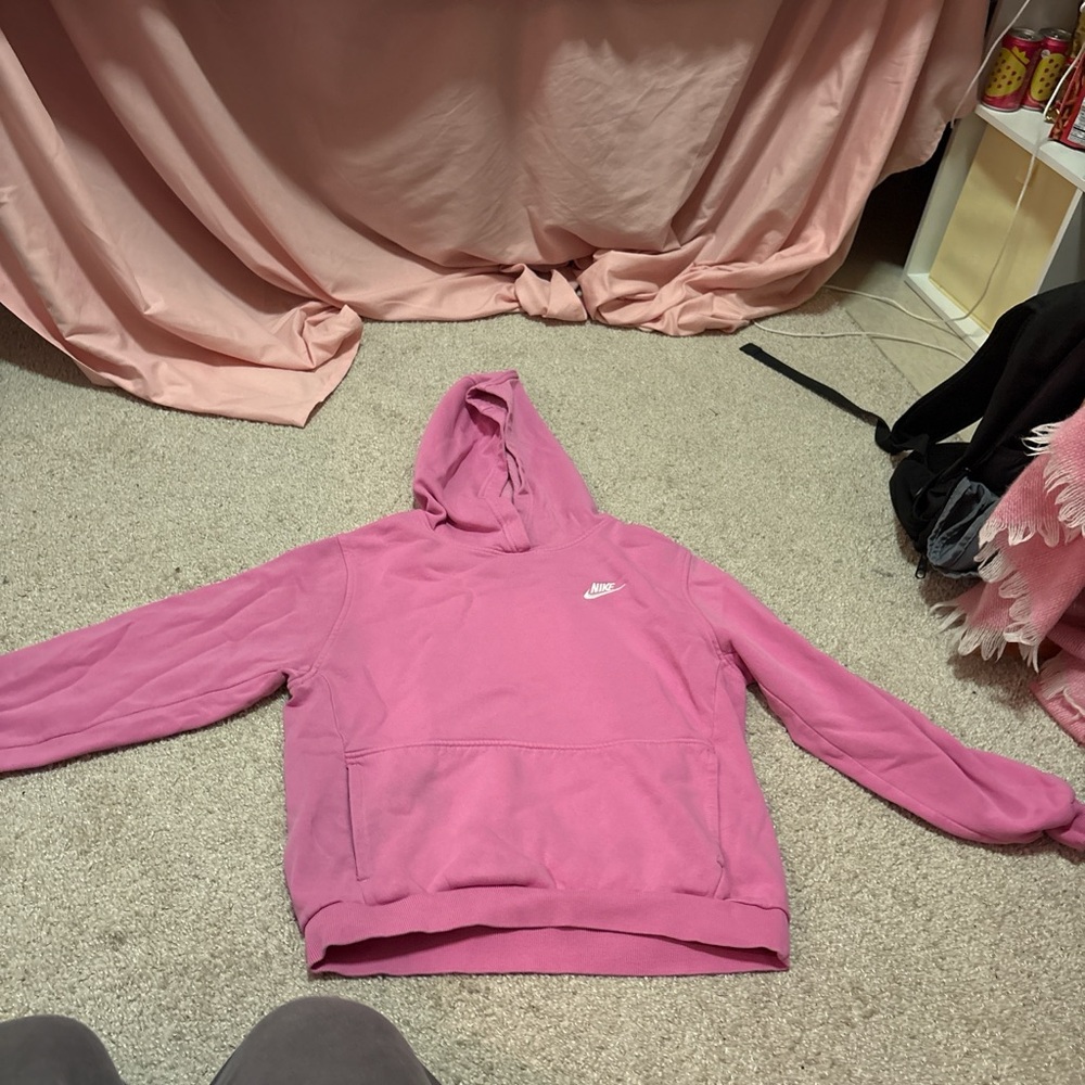 Pink Kids Unisex XL Nike Hoodie